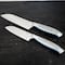 Oster Edgefield Stainless Steel Santoku Knife Set